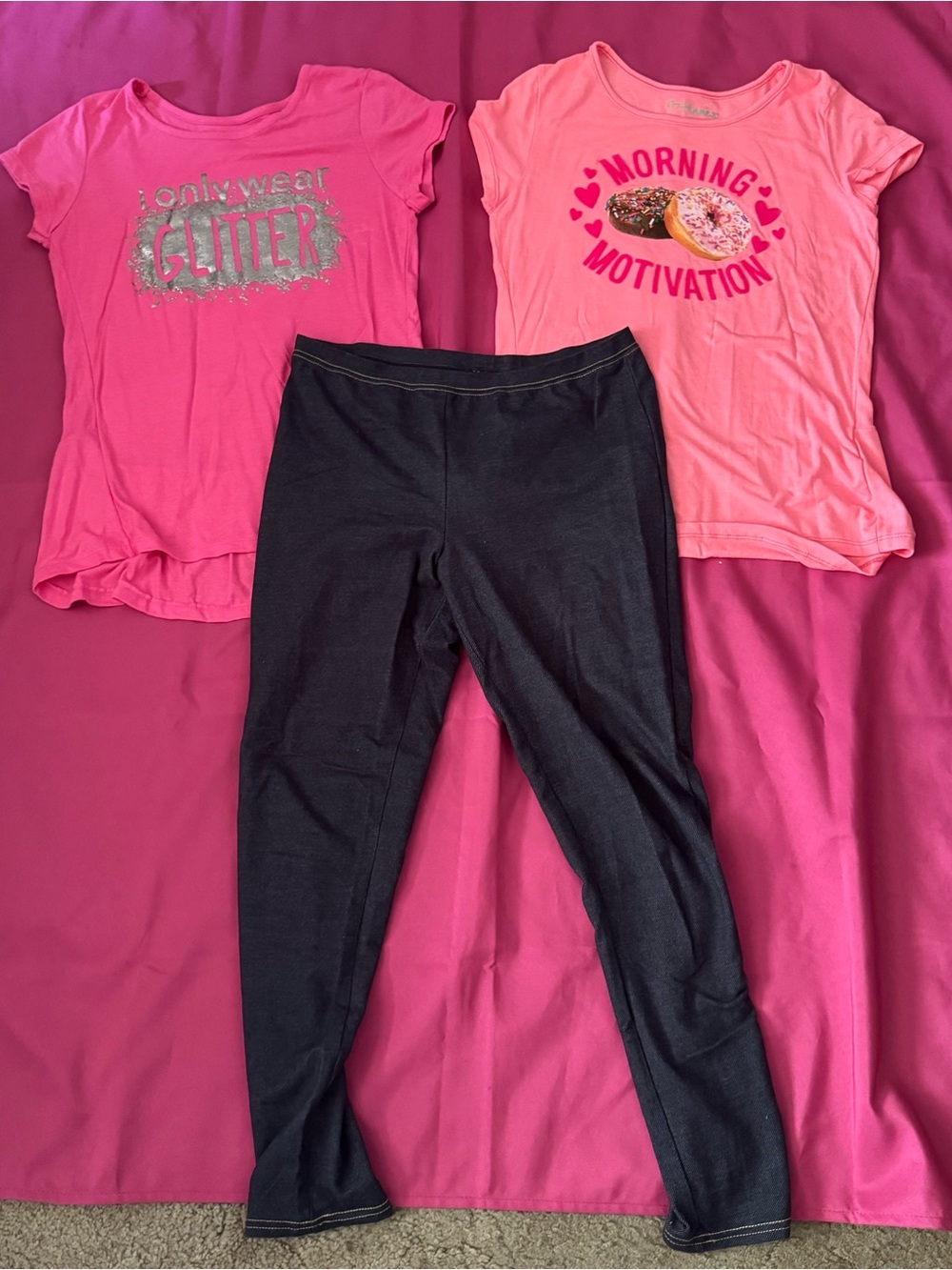 Girls Size XL 14-16 T Shirt Bundle / Girls Clothing Bundle Size 14-16 XL